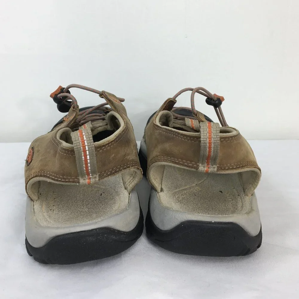 Keen Mens Brown and Black New Port Water Sandal Size 9 GOOD Condition